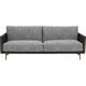 Ashi Nash Zebra / Coal Black Sofa